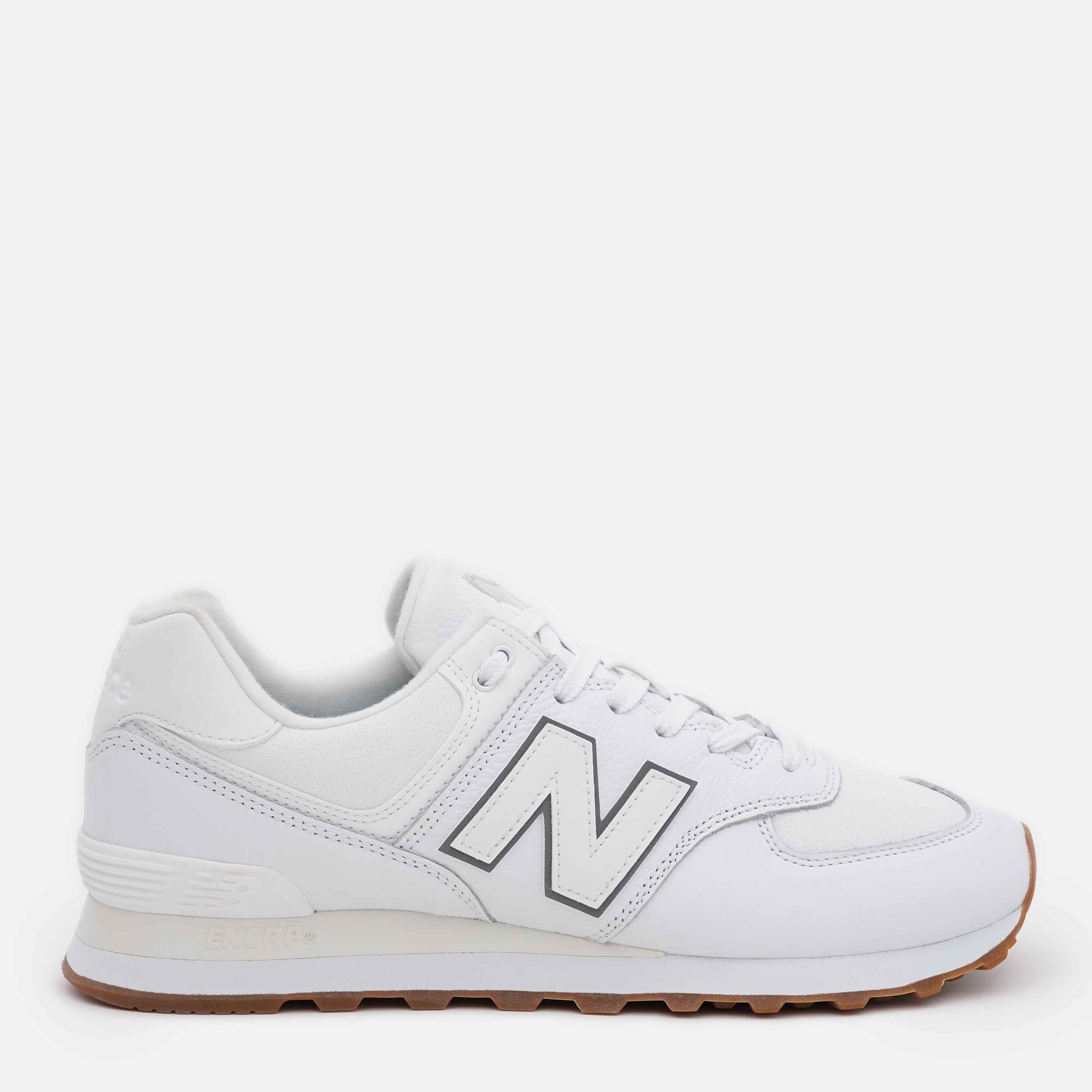 Женские кроссовки New Balance 574 U574FHN 37.5 (5US) 23 см Белые ...