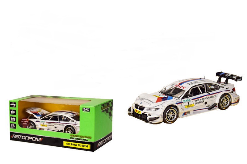 

Машинка игровая металлическая музыка, свет Автопром BMW M3 DTM