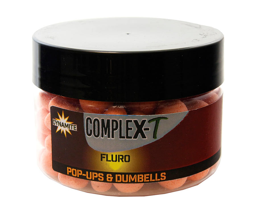 

Бойлы Dynamite Baits Pop-Ups & Dumbells CompleX-T Fluro 15 мм (арт.3838DY1098)