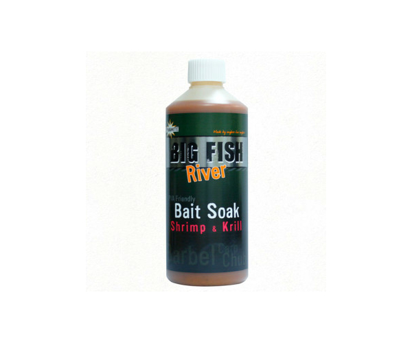 

Аттрактант Dynamite Big Fish River Bait Soakt Shrimp &amp, Krill 500ml (арт.19191007661)