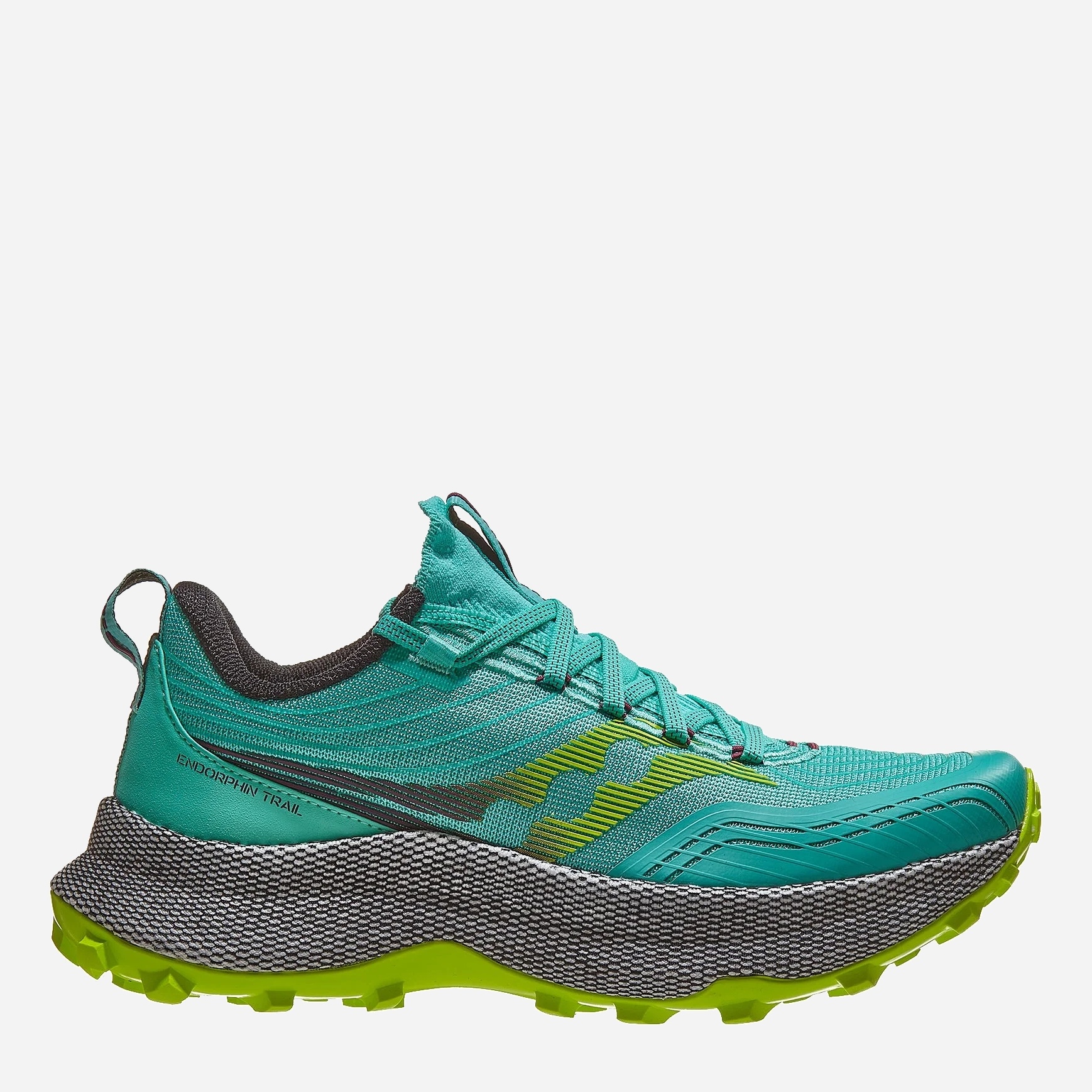 Акція на Жіночі кросівки для бігу Saucony Endorphin Trail Turquoise S10647-26 40.5 (9US) 25.5 см М'ятні від Rozetka