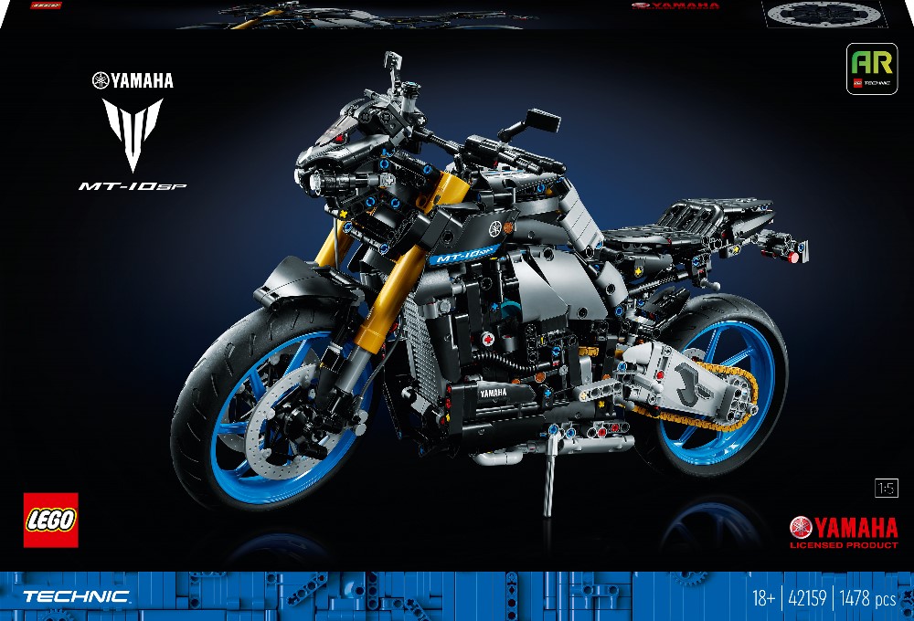 Конструктор LEGO Technic Yamaha MT-10 SP 1478 деталей (42159