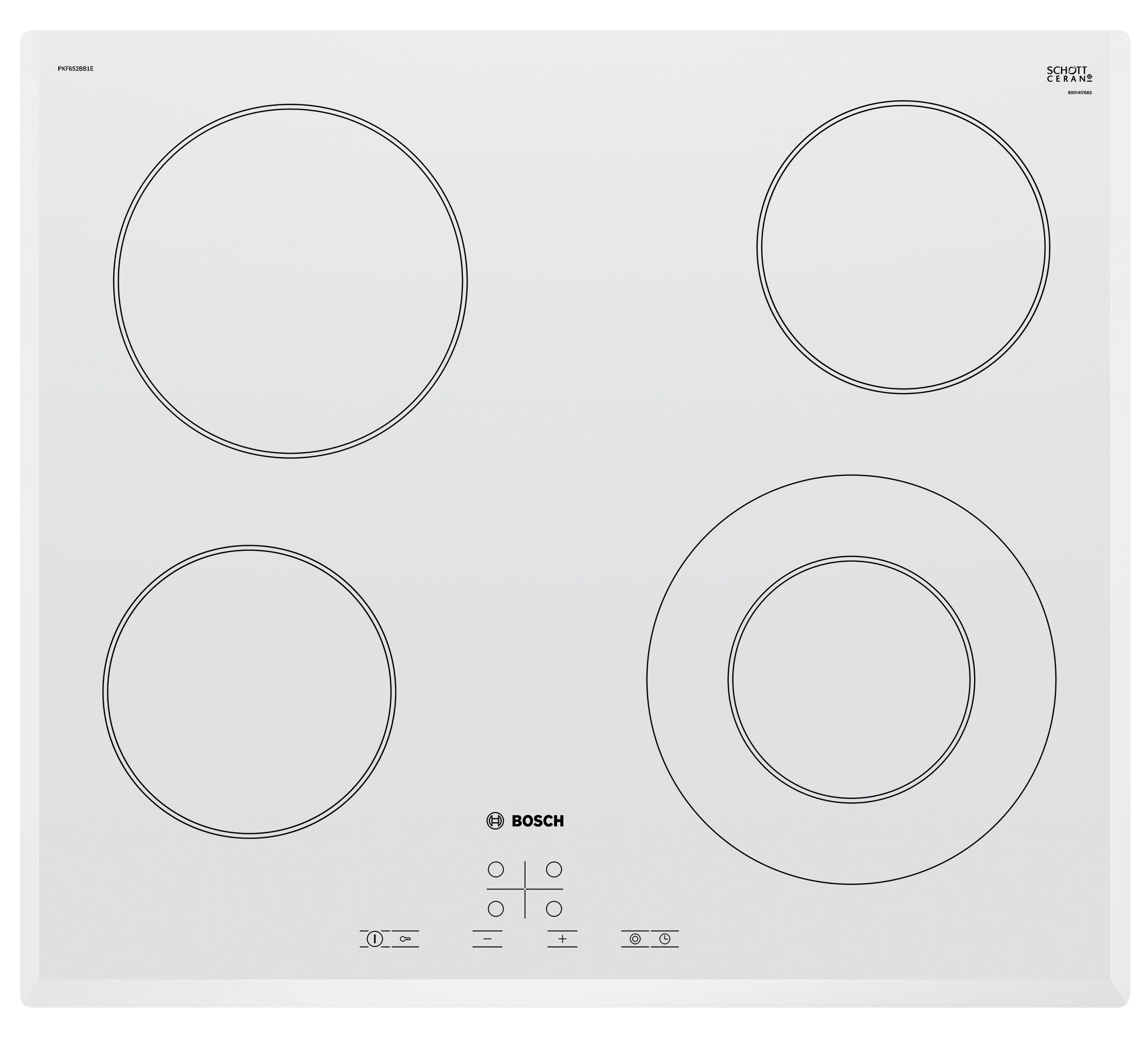 

Варочная поверхность электрическая BOSCH PKF652BB1E