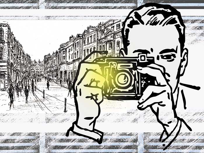 

Переводные принты Molenart для стен акриловые Фотограф за 1 кв.м