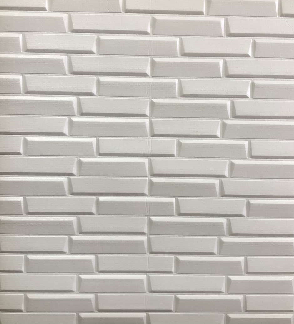 

Самоклеящаяся 3D панель обои Sticker Комплект 5шт. Wall 700x770x7мм. Шумоизоляционные Гипоалергенные Сертифицированные Светлый кирпич