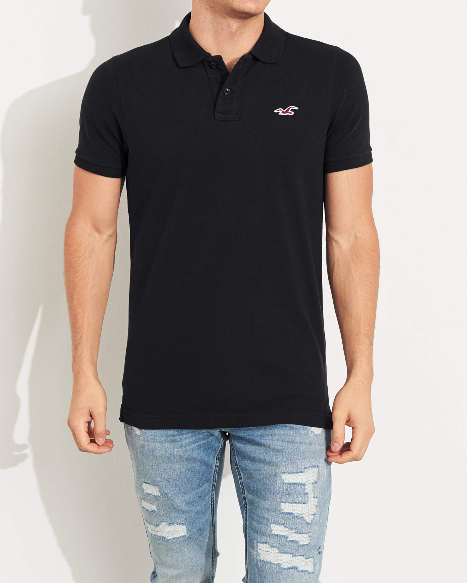 

Поло Hollister HC8130M S Черный
