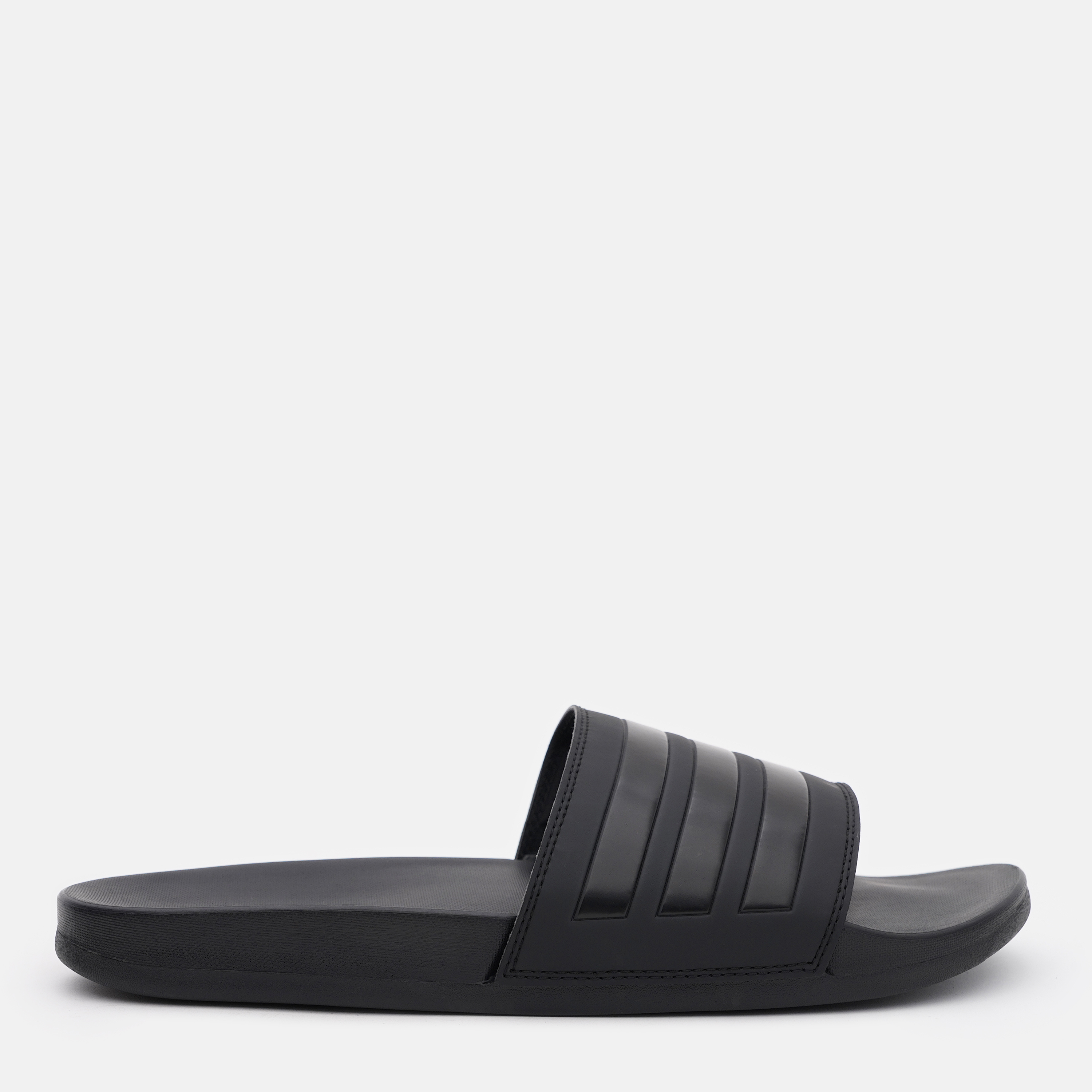 Акція на Чоловічі шльопанці для пляжу Adidas Adilette Comfort GZ5896 40.5 (7UK) 25.5 см Cblack/Cblack/Cblack від Rozetka