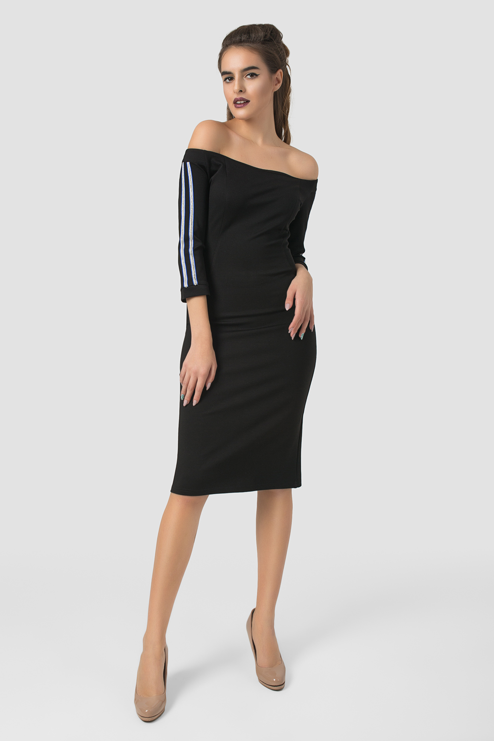 

Платье Azuri 5562  Черное, Платье Azuri 5562 XL Черное