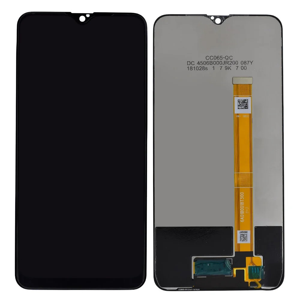 

Дисплей OPPO A5s/Realme C3 RMX2020 с сенсорным стеклом черный