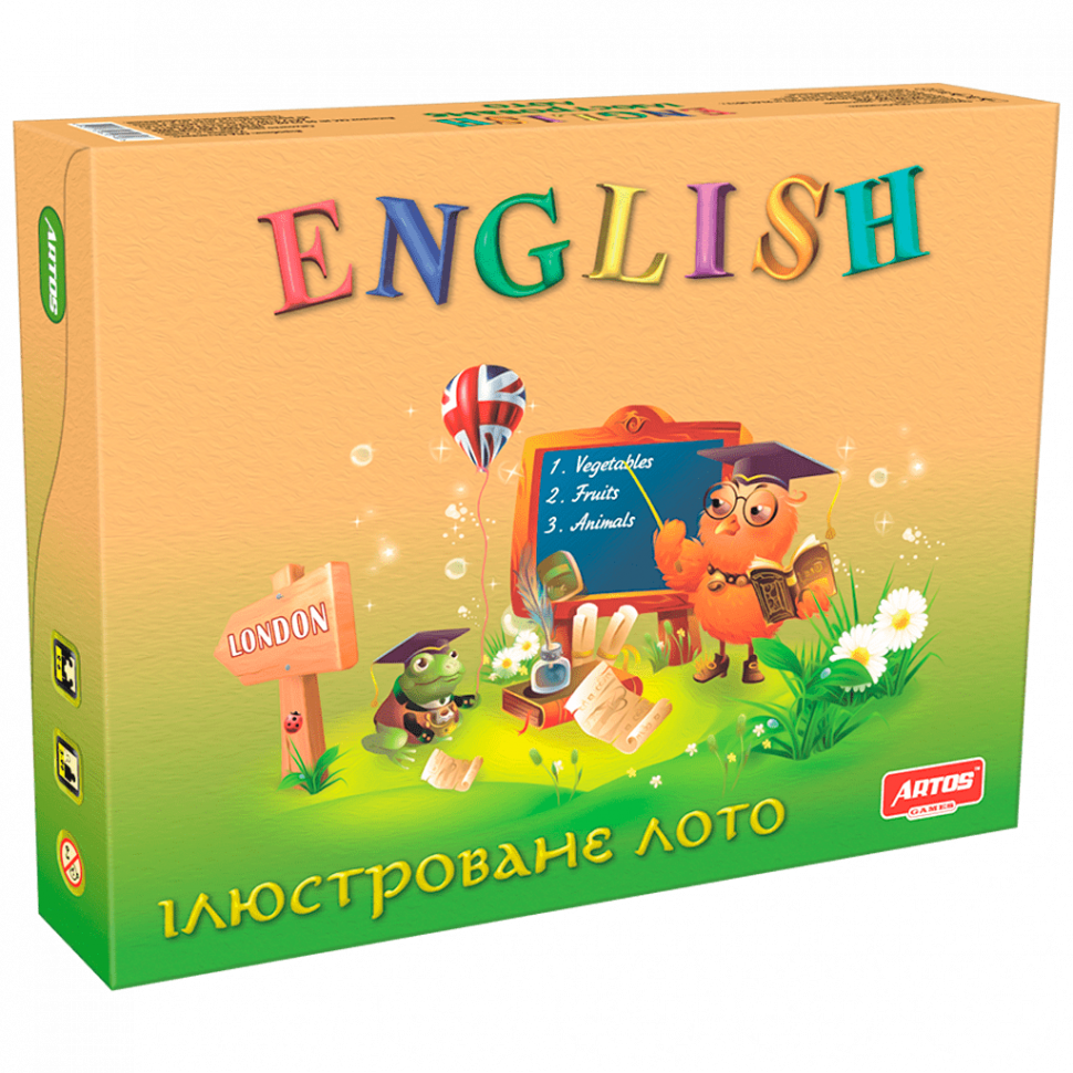 

Лото Artos Games ENGLISH 0796