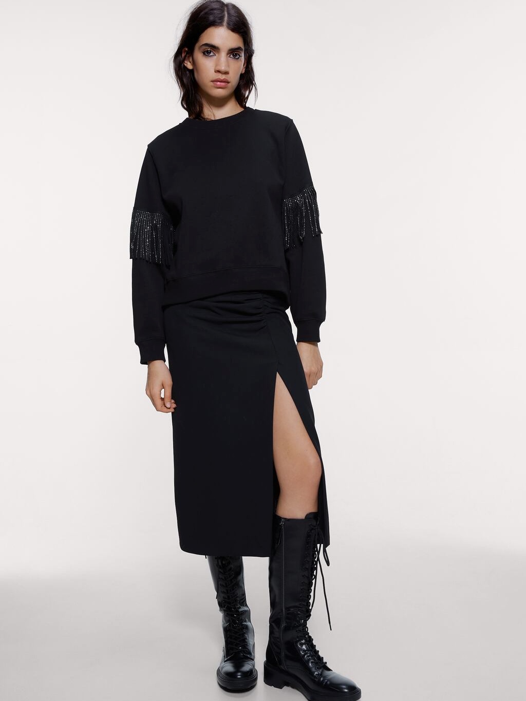 

Свитшот Zara 6050/636/800  Черный, Свитшот Zara 6050/636/800 S Черный