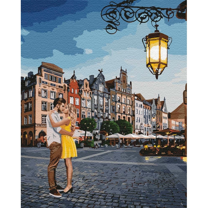 

Картина по номерам КНО4755 Побачення в Гданську, 40x50 см., Идейка
