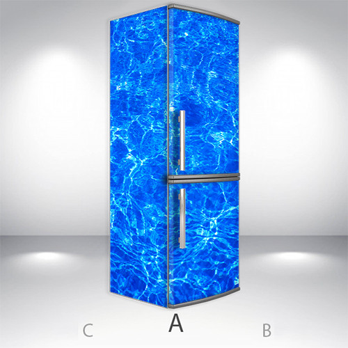 

Наклейку на холодильник, Магнит, 200 х 60 см, Лицевая+Левая(А) (holMM2_ts11387 Разное)