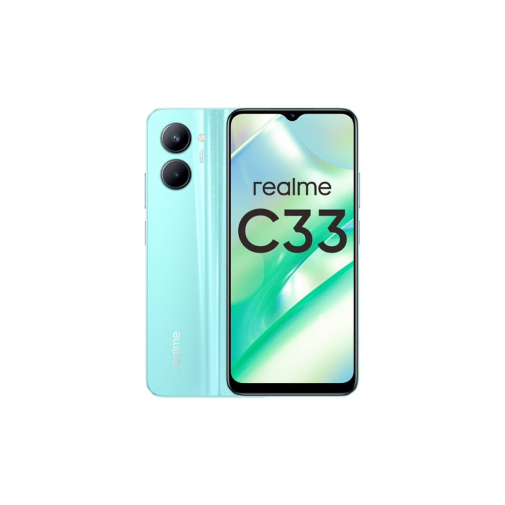 Мобильный телефон realme C33 4/128Gb (RMX3627) Aqua Blue – фото, отзывы,  характеристики в интернет-магазине ROZETKA от продавца: Expert Market |  Купить в Украине: Киеве, Харькове, Днепре, Одессе, Запорожье, Львове