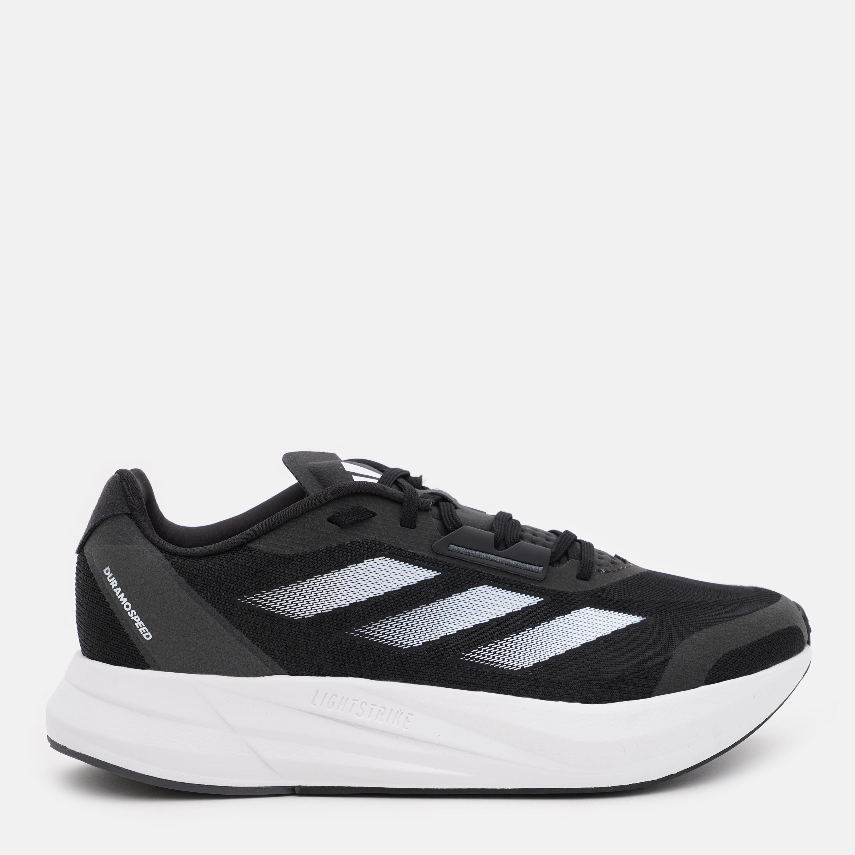 Акція на Чоловічі кросівки для бігу Adidas Duramo Speed M ID9850 41.5 (7.5UK) 26 см Cblack/Ftwwht/Carbon від Rozetka