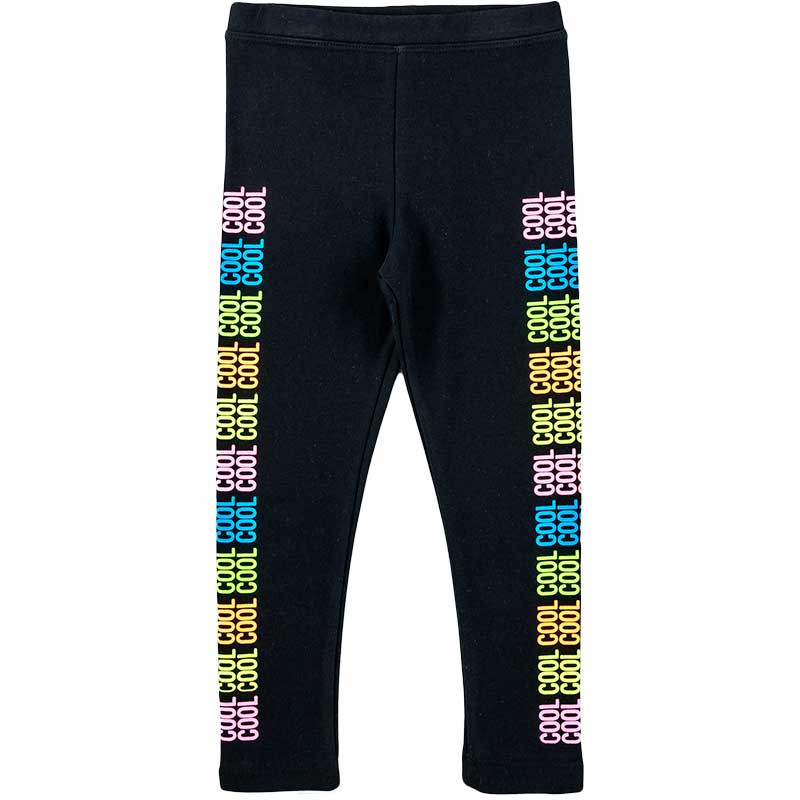 

Лосины для девочки (с легким начесом) LOVETTI 7729-1 140 см черный