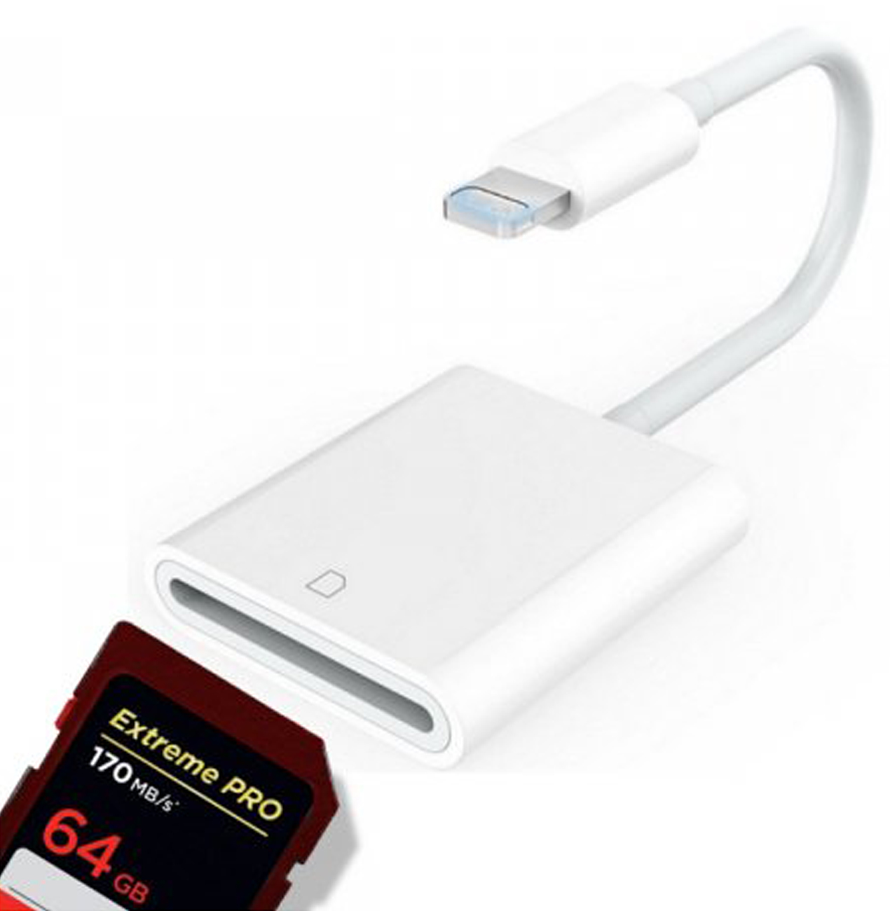 Переходник для iPhone на SD Card Reader адаптер для iPad на картридер SD  PAVLYSH (PA-43) – фото, отзывы, характеристики в интернет-магазине ROZETKA  от продавца: kostor | Купить в Украине: Киеве, Харькове, Днепре,