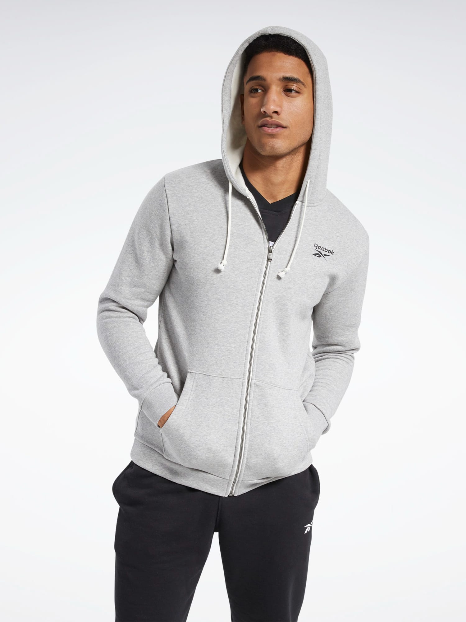 Reebok full cheap zip hoodie