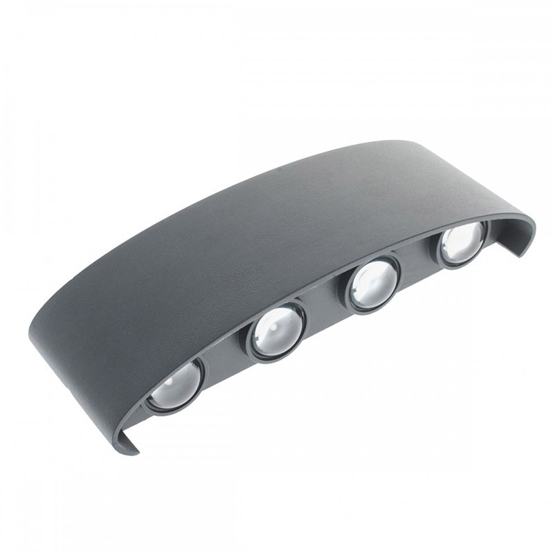 

Brille Al-264/8Х1W Nw Led Ip54 Dgy (34-257) 165411