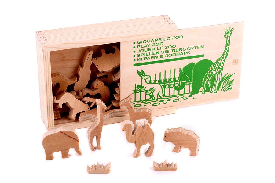 

Граємо в зоопарк: обємні фігуриLam Toys 24 деталі 20.50х14.50х5.50 (5000)