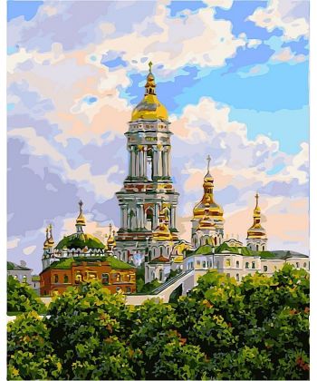 

Картина по номерам Babylon Киев. Печерская лавра 40*50 см (в коробке) арт.VP488