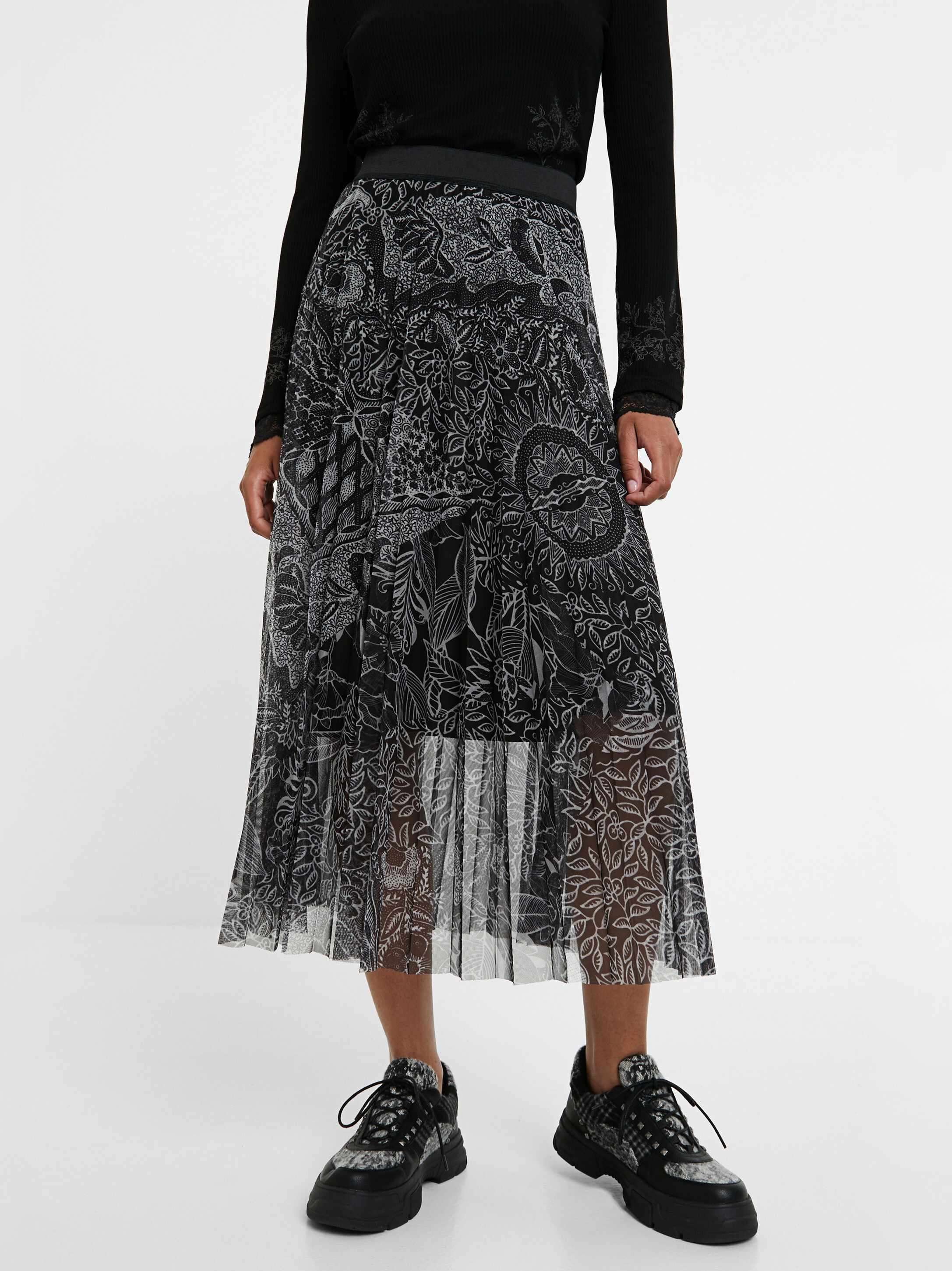 

Юбка Desigual 20WWFK14-2000 S