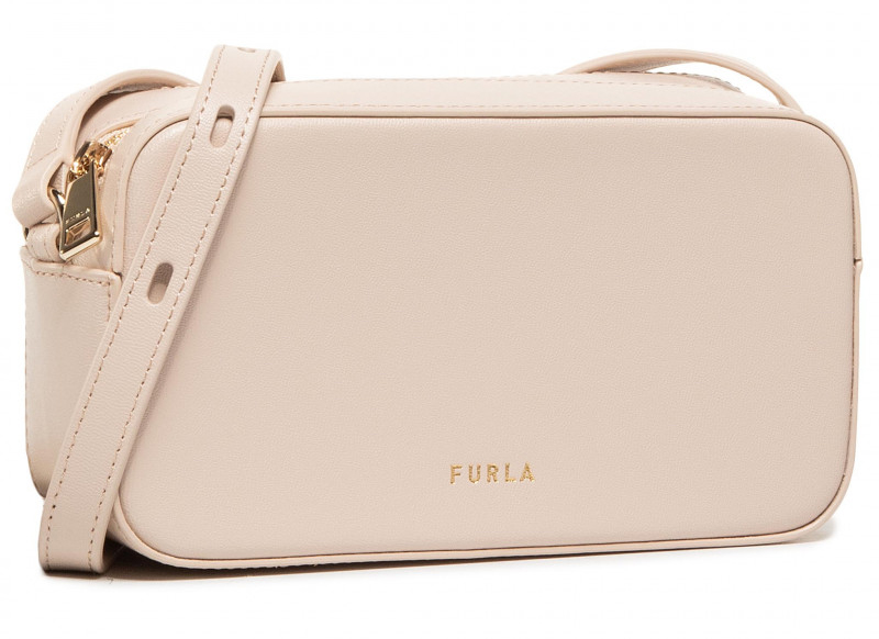 

Женская кожаная сумка Furla Block Mini Crossbody EAS6FBK Ballerina I