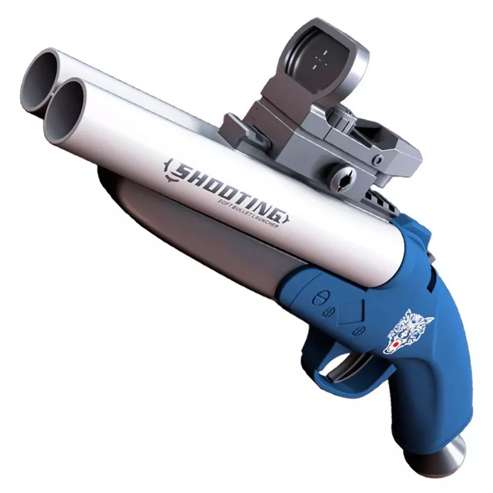 Игрушечный дробовик обрез Shooting стреляющий поролоновыми пулями M871 ...