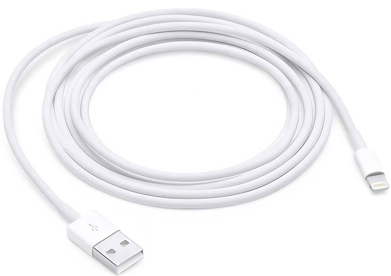 Кабель для зарядки iPhone длиной 1 метра с разъемом Apple Lightning to USB  зарядка для айфона 1M шнур для iPad Cable IOS White – фото, отзывы,  характеристики в интернет-магазине ROZETKA от продавца: