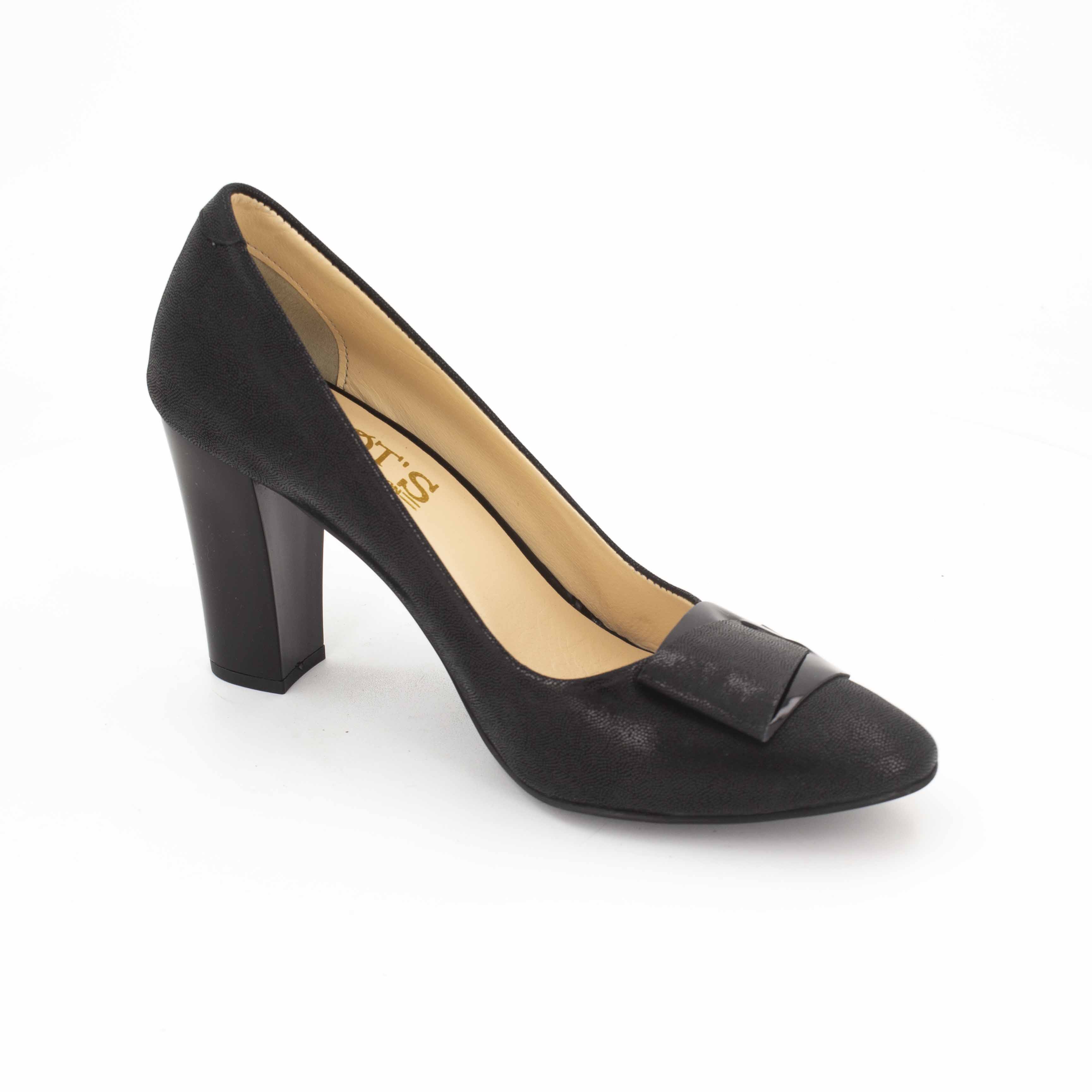 

Туфли женские Wots Fashion 2265-1 36 Чёрный