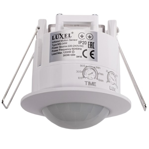 

Датчик движения LUXEL 0.5W IP20 (MS-04W)