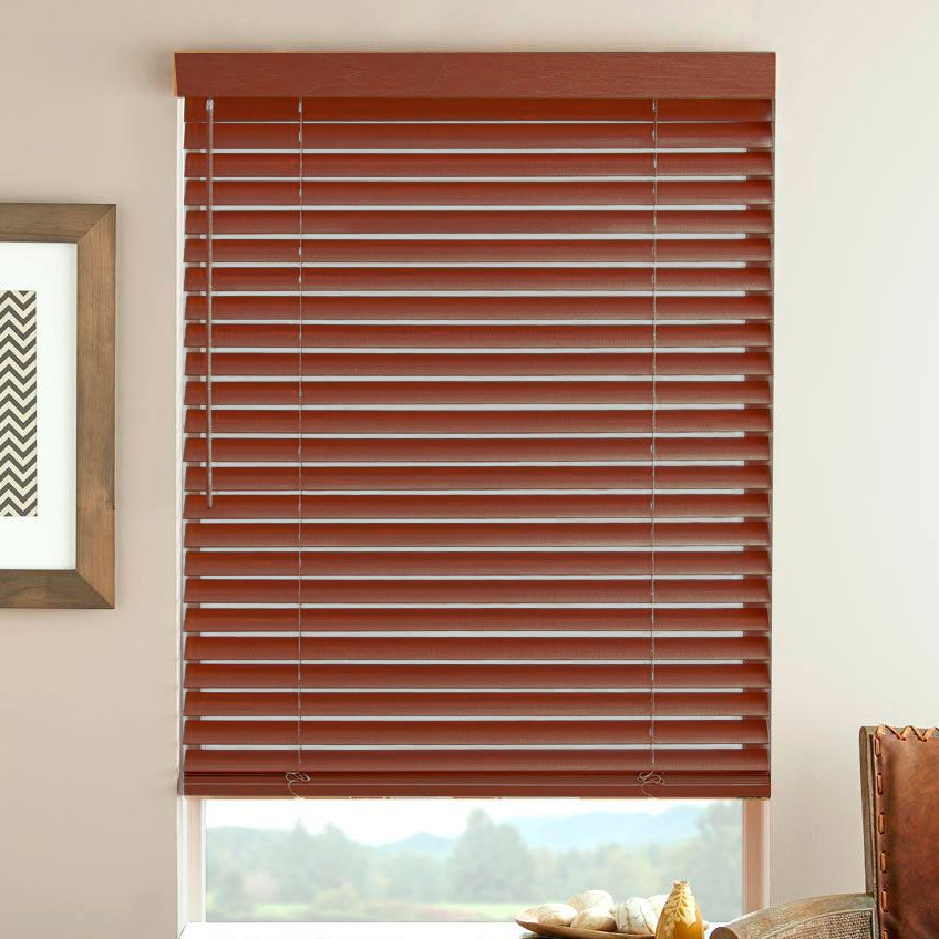 

Жалюзи бамбуковые горизонтальные 80x160 cм 25 мм вишня Sundeco