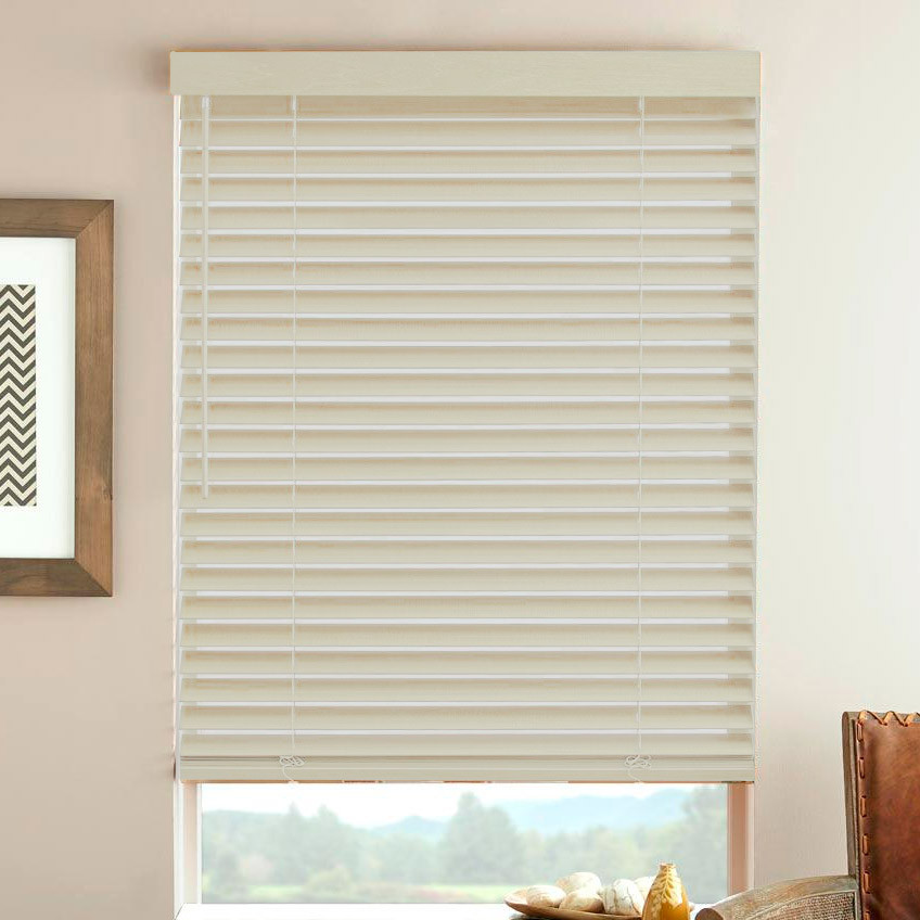 

Жалюзи бамбуковые горизонтальные 120x160 cм 25 мм снежный белый Sundeco