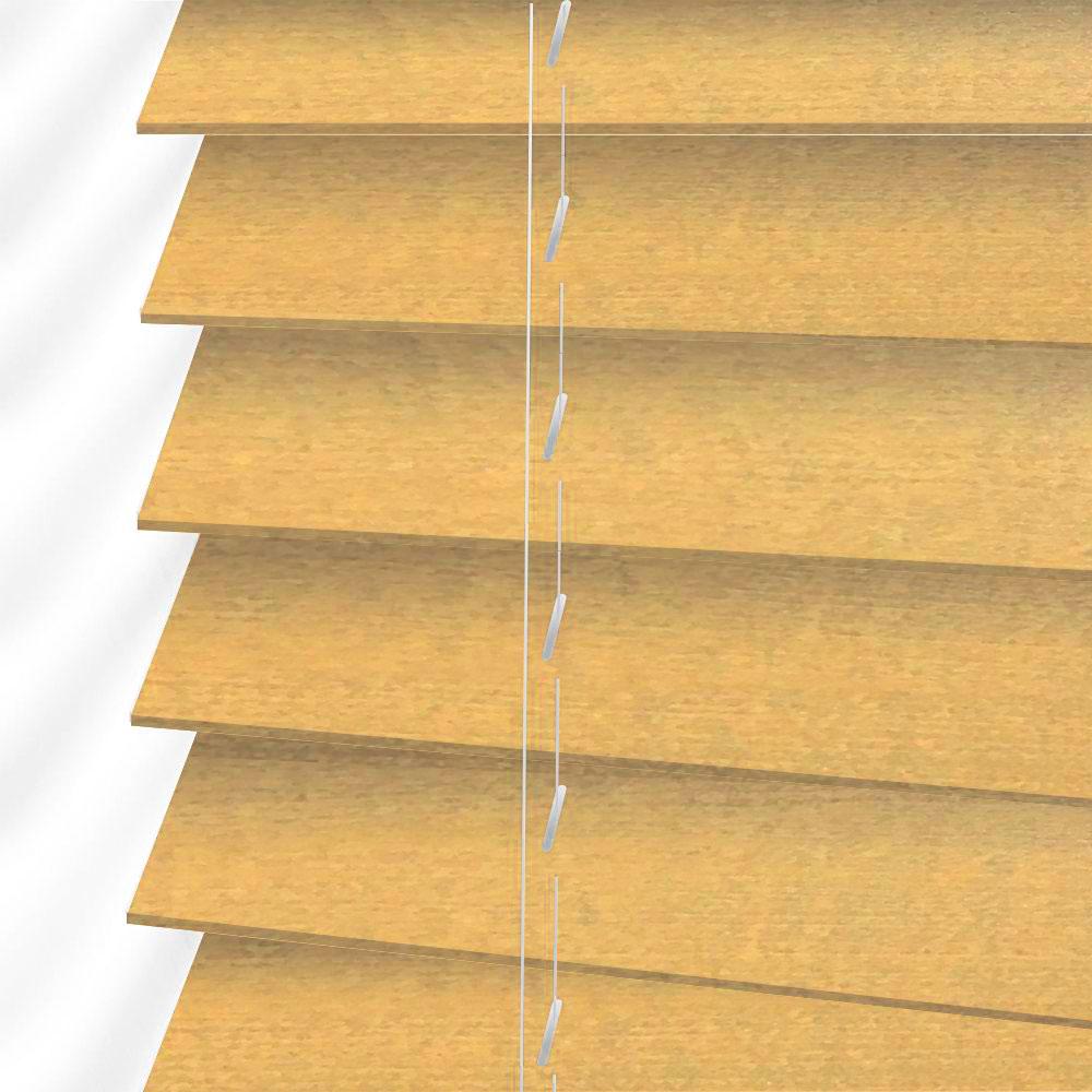 

Жалюзи деревянные горизонтальные 50x160 cм 50 мм натуральный Sundeco