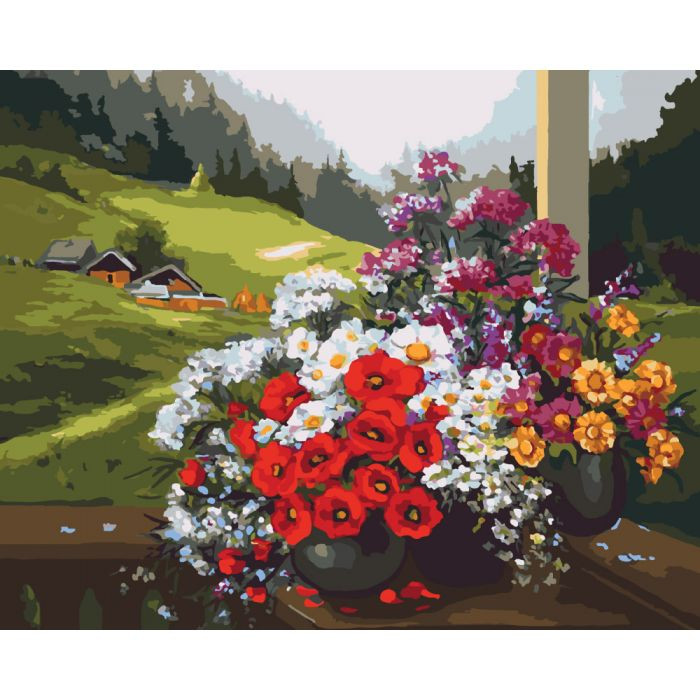 

Картина по номерам. "Родной край" 40*50см * KHO2212