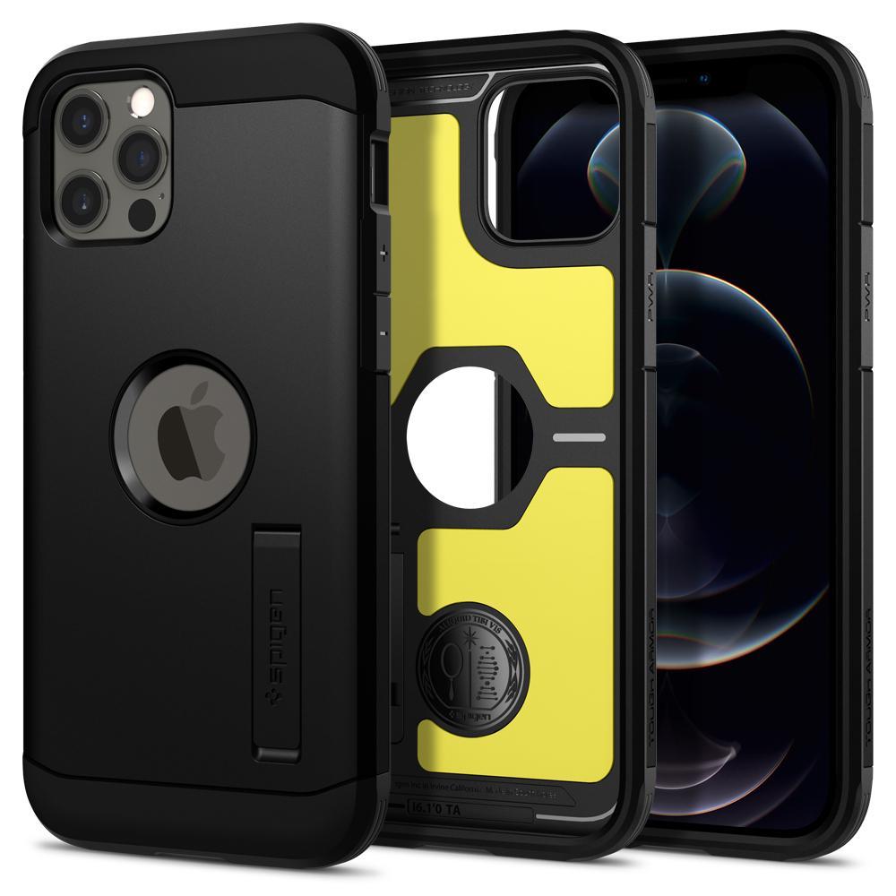 

Чехол Spigen Tough Armor для iPhone 12 / 12 Pro Black