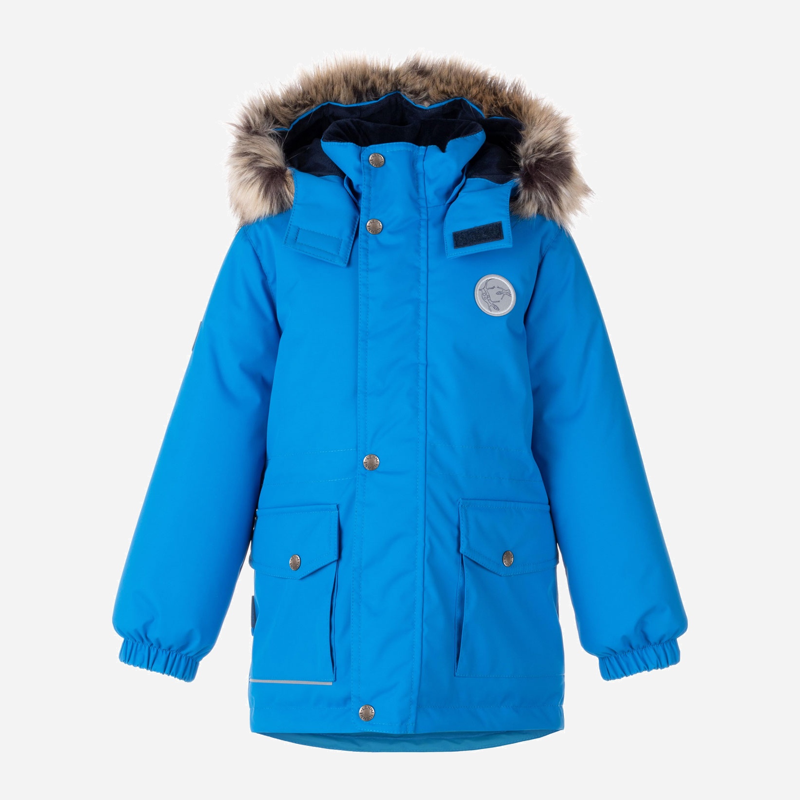 Акція на Дитяча зимова куртка-парка для хлопчика Lenne Emmet 23339-658 122 см від Rozetka