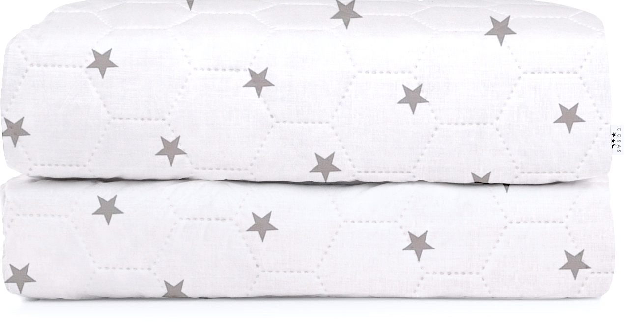 

Наматрасник стеганый Cosas 180х200 StarGrey