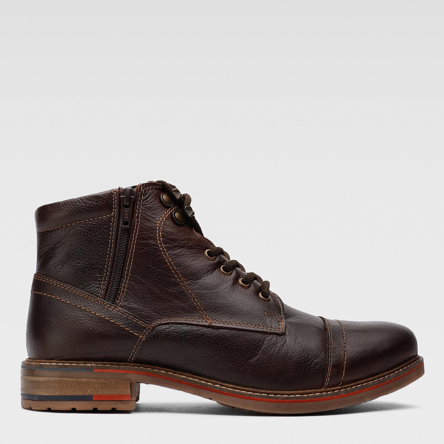 Акция на Чоловічі зимові черевики Lasocki 1783 43 Темно-коричневі от Rozetka