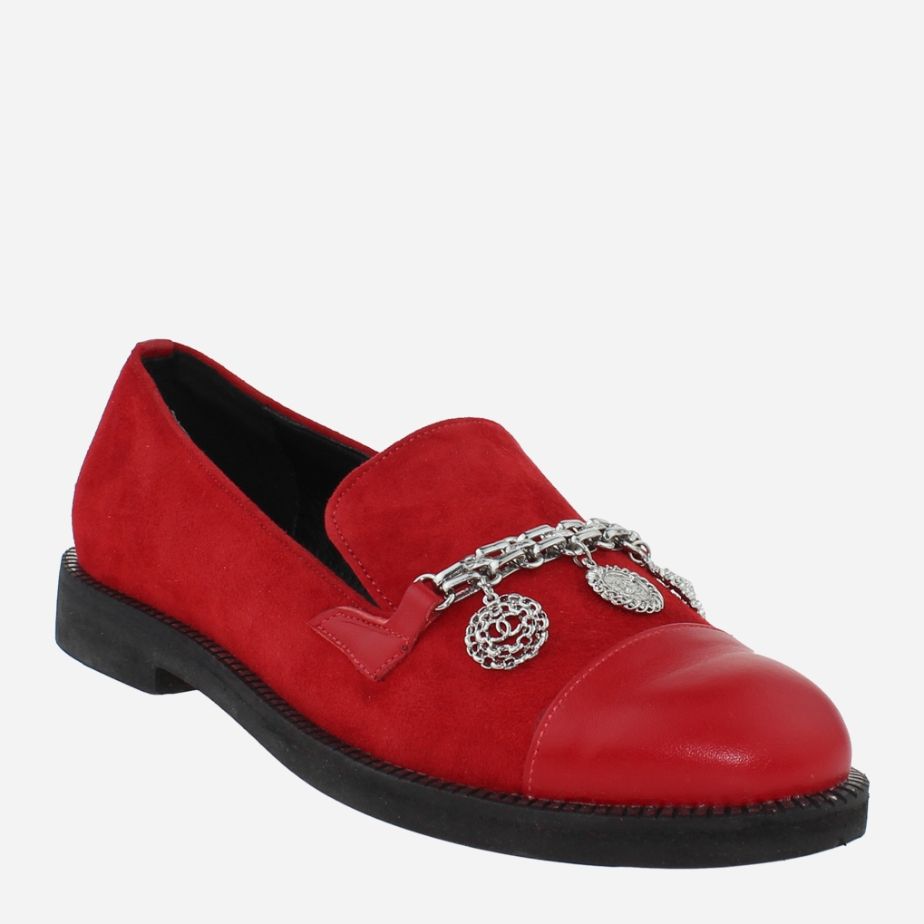 Акція на Жіночі туфлі Classic Style R121-11 37 (23.5 см) Червоні від Rozetka