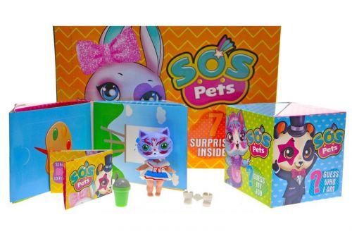 

Дитяча інтерактивна іграшка Фігурка-сюрприз "SOS Pets" TM101-2B12