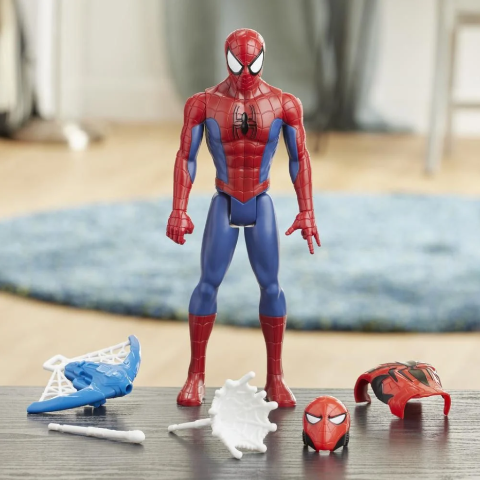 Фигурка Человек-паук 30 см с бластером стреляет паутиной Spider-Man Blast  Gear Hasbro E7344 – фото, отзывы, характеристики в интернет-магазине  ROZETKA от продавца: ActionToyStore | Купить в Украине: Киеве, Харькове,  Днепре, Одессе, Запорожье,