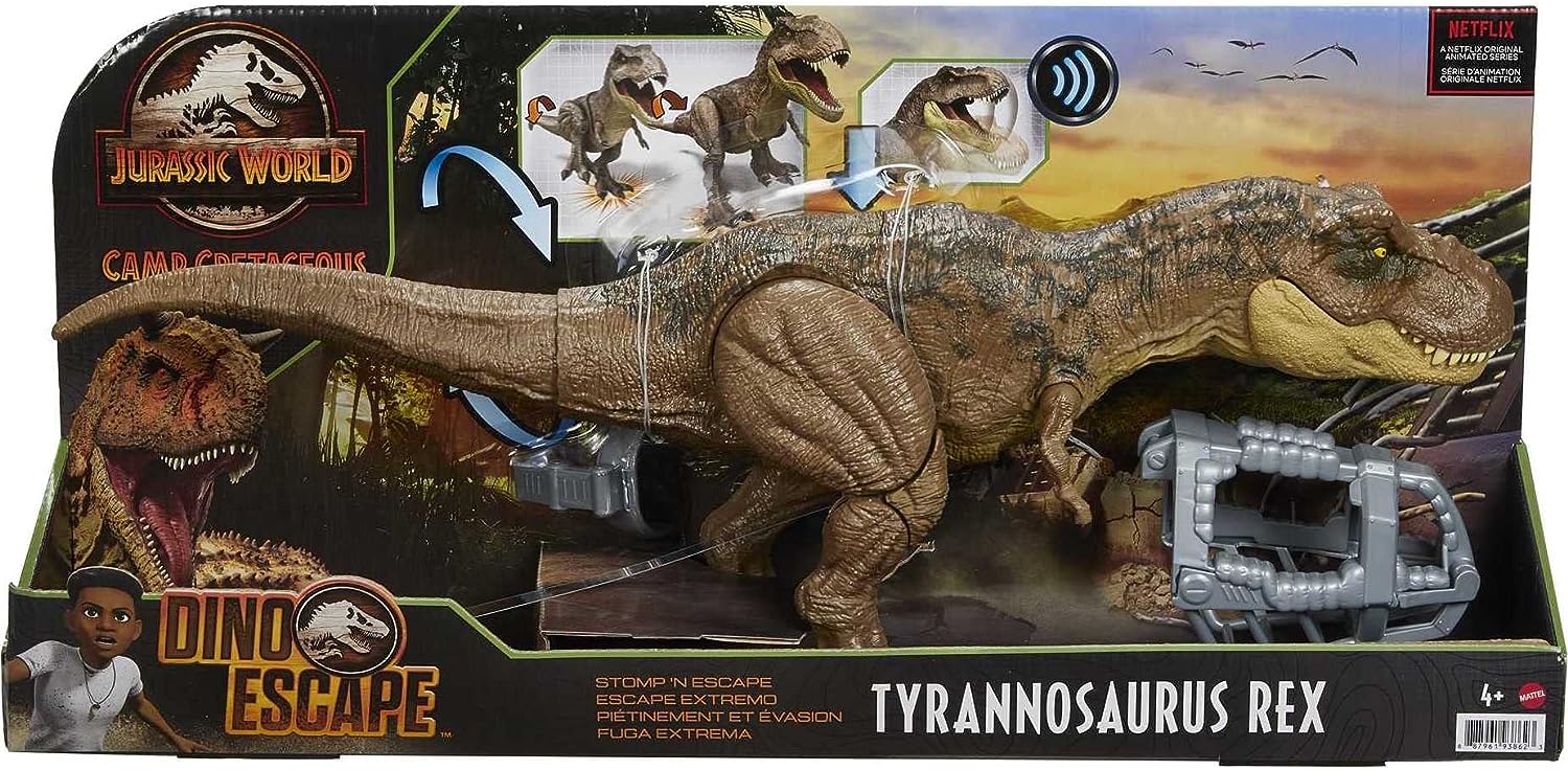 Динозавр Тиранозавр Рекс со звуком Мир Юрского Периода Jurassic World Toys  Camp Cretaceous Tyrannosaurus Rex Mattel (GYW84) – фото, отзывы,  характеристики в интернет-магазине ROZETKA от продавца: Вuy here | Купить в  Украине: