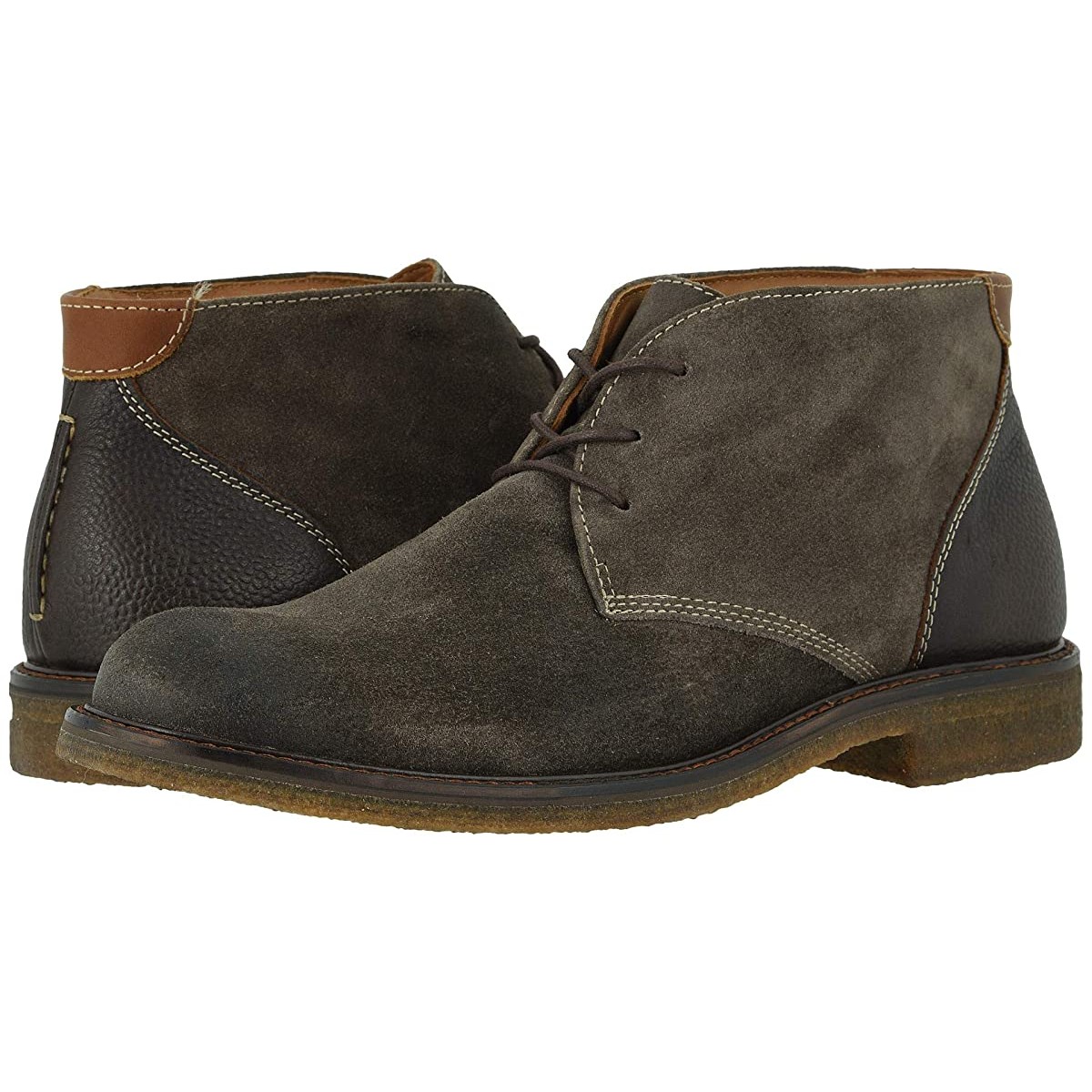 

Ботинки Johnston Murphy Copeland Casual Chukka Boot Gray Oiled Suede, 46 (300 мм)