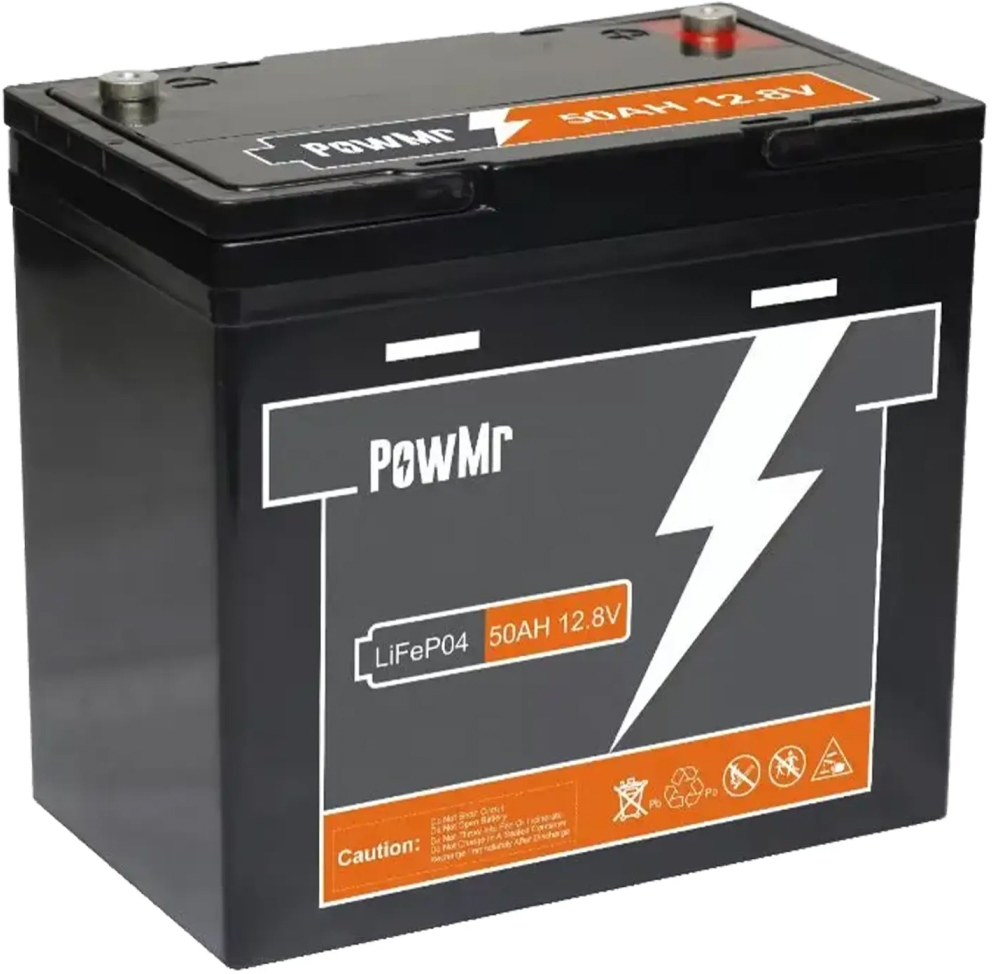 Аккумулятор PowMr 12.8V 50Ah LiFePo4 (POW-50AH-12V) – фото, отзывы ...