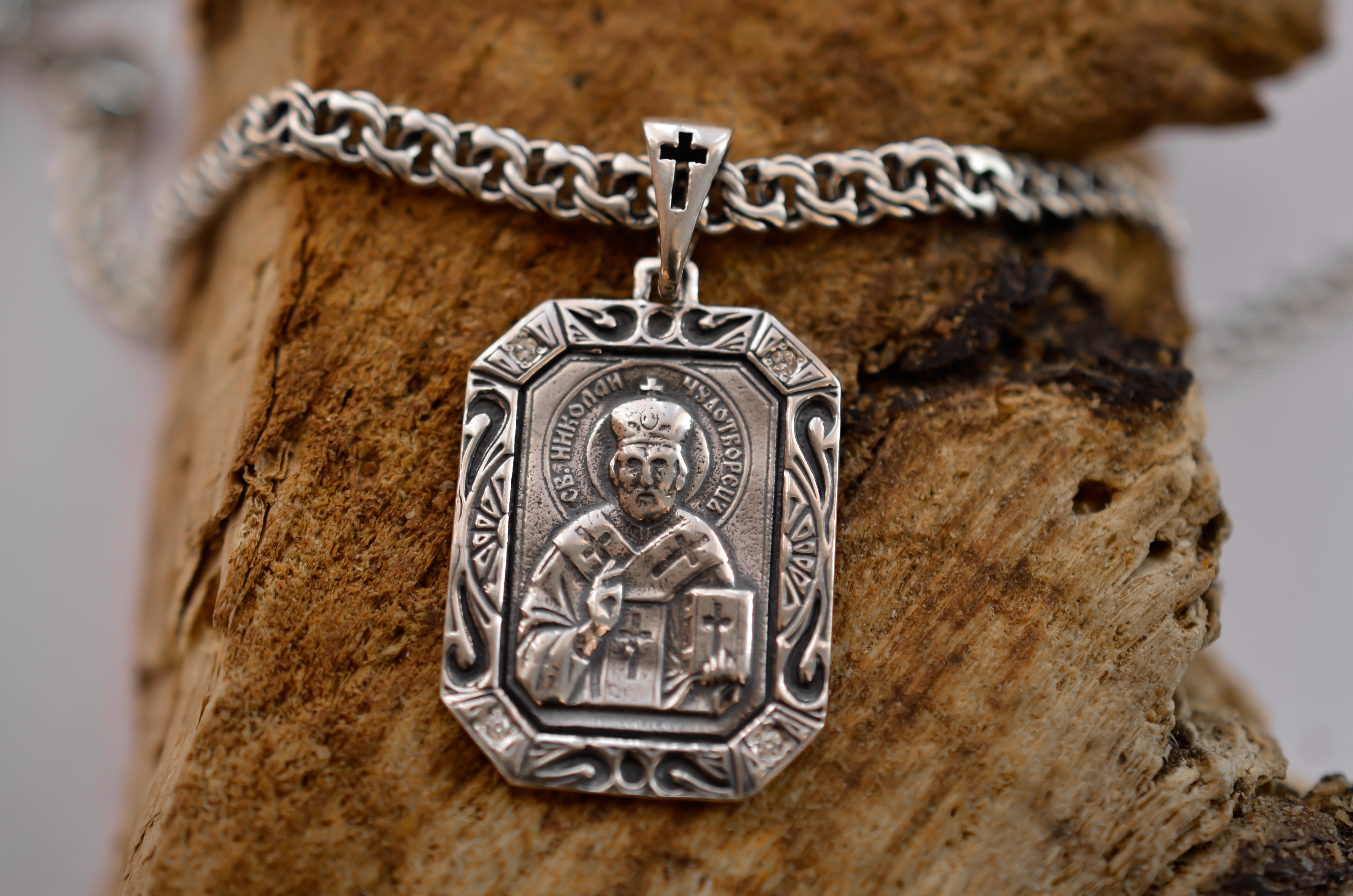 

Серебряная ладанка Meridian 925 пробы с чернением Л17ч