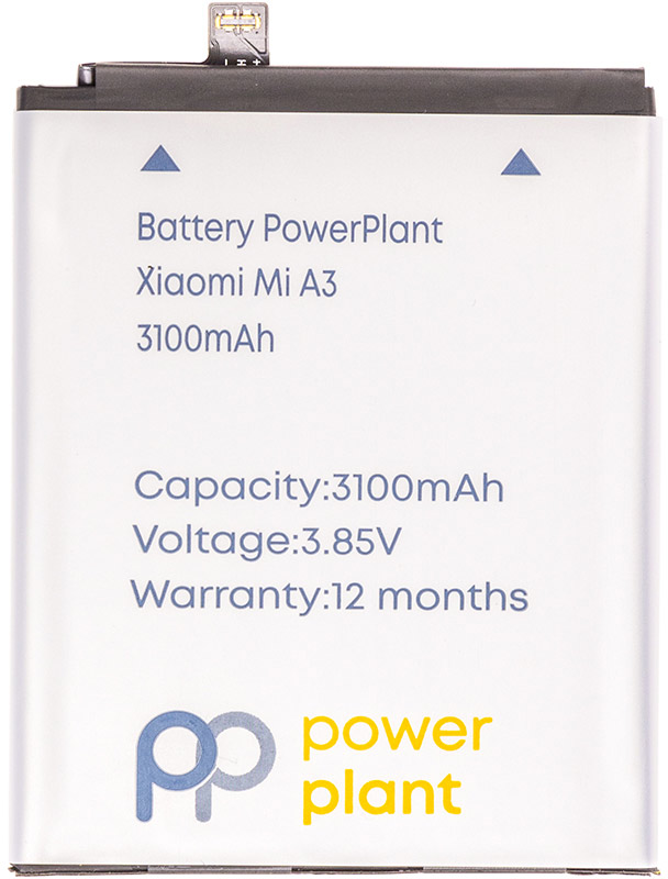 

Аккумулятор PowerPlant Xiaomi Mi A3 (BM4F) 3100 мАч