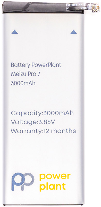 

Аккумулятор PowerPlant Meizu Pro 7 3000 мАч