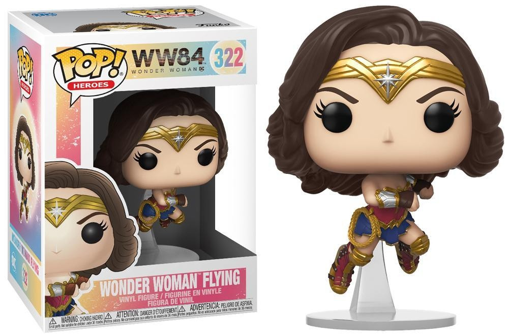 

Фигурка Funko Pop Фанко Поп 1984 Чудо-женщина 1984 Wonder Woman Flying 10 см WW 84 322