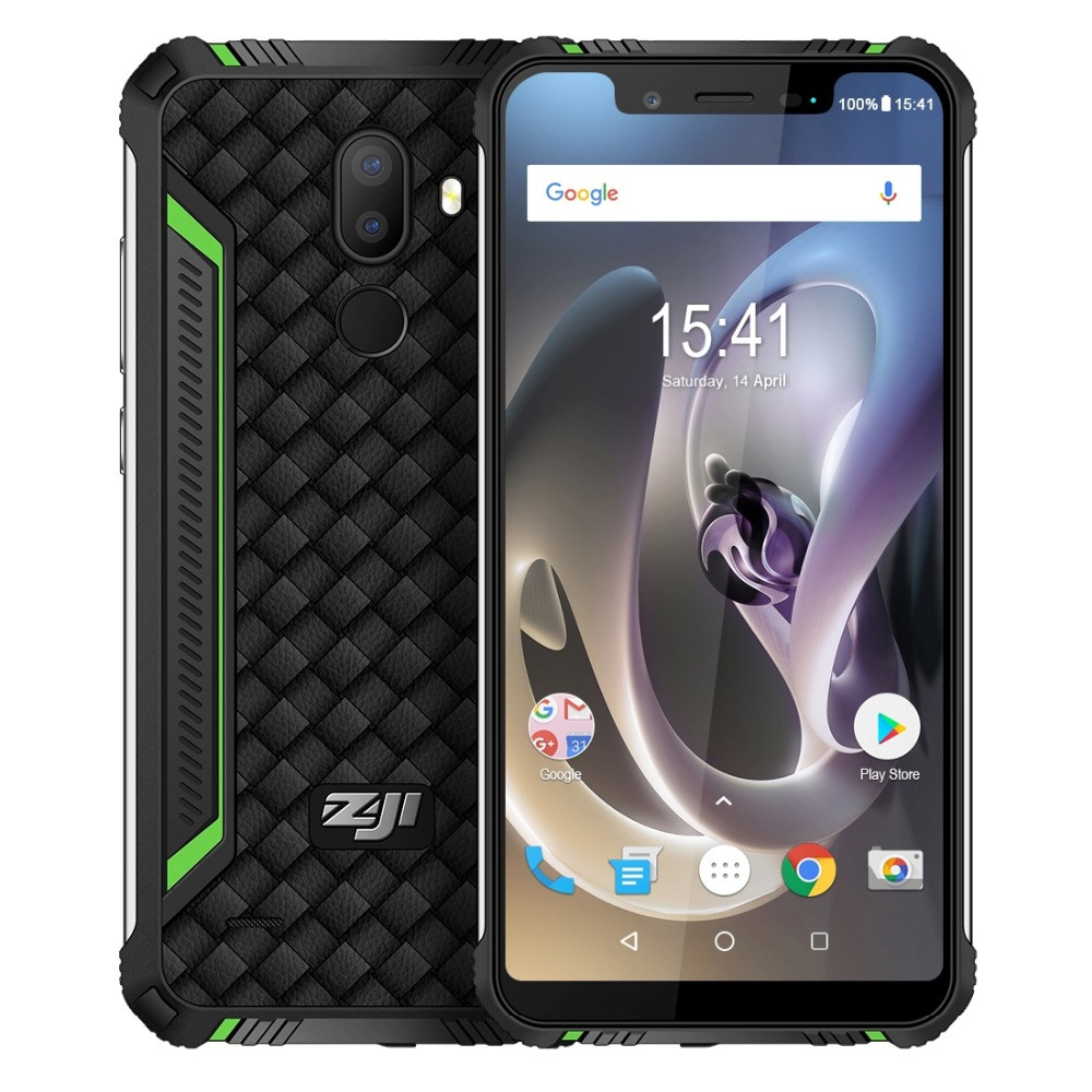 

Мобильный телефон ZOJI z33 green 3+32 gb